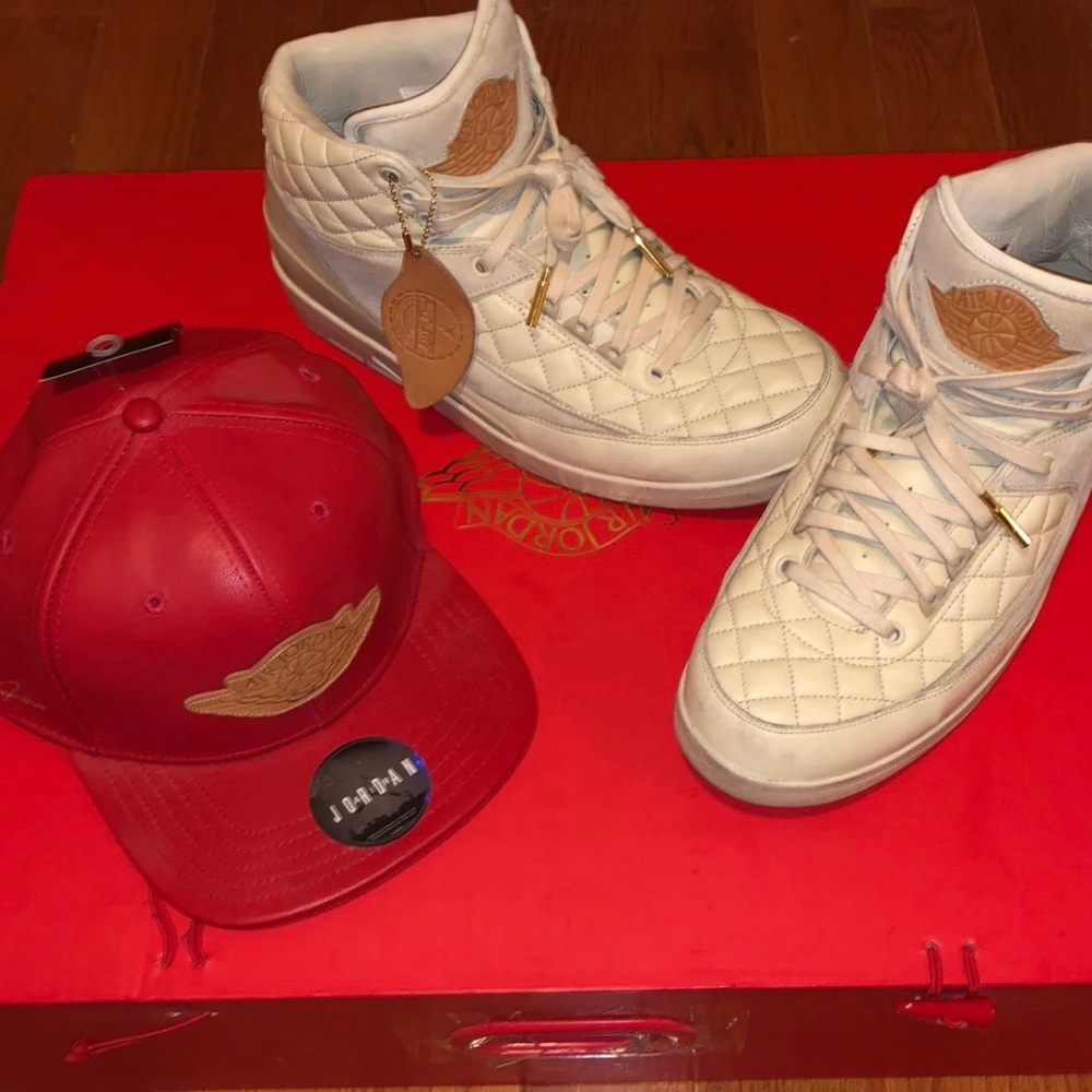Air Jordan 2 “Beach” Just Don Hat